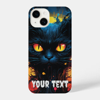 Mystic Midnight Feline iPhone 14ケース
