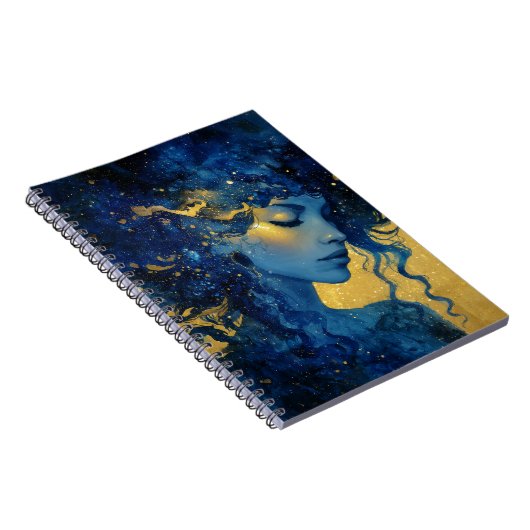 Mystic Moon Goddess Notebook  ノートブック (右側)