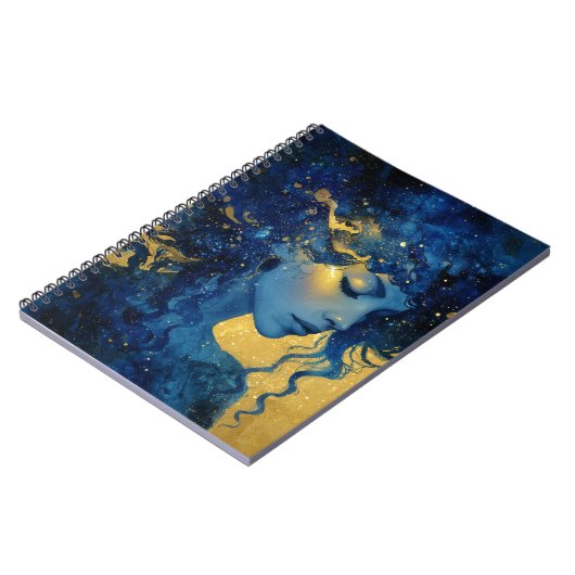 Mystic Moon Goddess Notebook  ノートブック (左側)