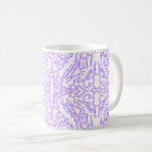 Mystic Nebula Lilac コーヒーマグカップ (正面右)