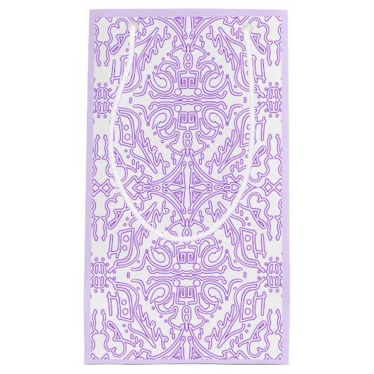 Mystic Nebula Lilac スモールペーパーバッグ (正面)