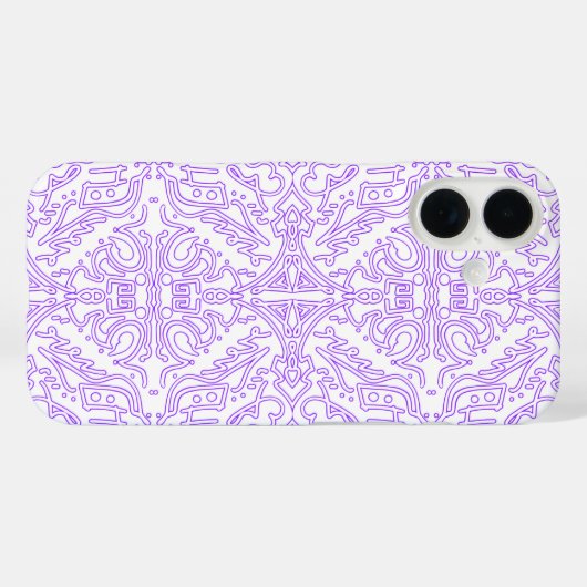 Mystic Nebula Lilac Case-Mate iPhoneケース (裏面 (横))