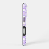 Mystic Nebula Lilac iPhone 16ケース (右側面)