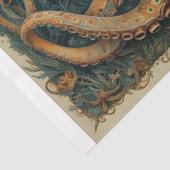 Mystic Octopus Vintage Nautical Fantasy Decoupage 薄葉紙 (詳細)
