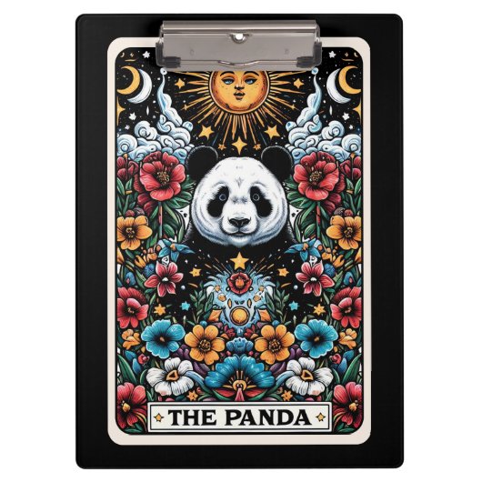 Mystic Panda Tarot - Spiritual Journaling, Office クリップボード (正面)