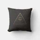 Mystic Pyramid — Eye of Providence Emblem クッション (正面)