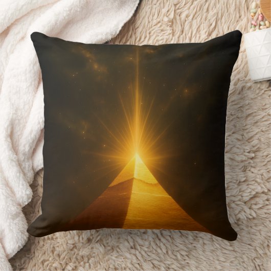 Mystic Pyramids Energy クッション (ブランケット)