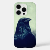 Mystic Raven Aesthetic Graphic iPhone 16 Pro Case Case-Mate iPhoneケース (裏面)