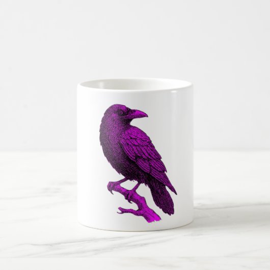 Mystic Raven Violet Mood コーヒーマグカップ (中央)