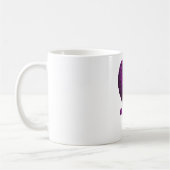 Mystic Raven Violet Mood コーヒーマグカップ (左)