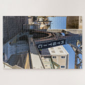 Mystic River Bascule Bridge in Connecticut ジグソーパズル (横)