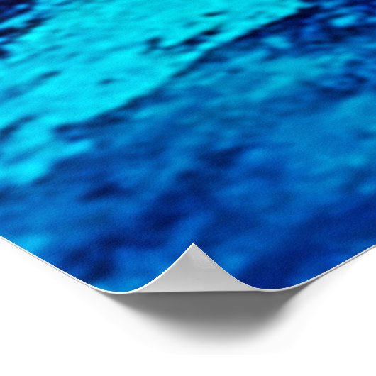 Mystic River Dreamy Forest Path Design ポスター (角)