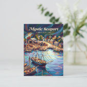 Mystic Seaport Connecticut ポストカード (スタンド正面)
