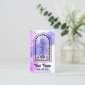 Mystic Snake Sword Moon Spiritual Witchy 名刺 (スタンド正面)