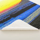 Mystic Sunset  シェルパブランケット (3/4)