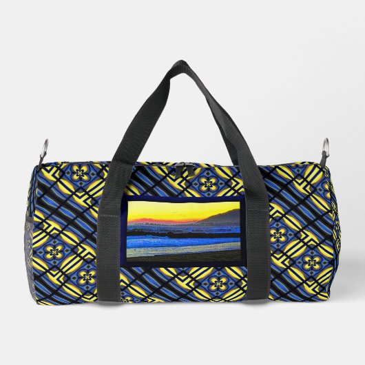 Mystic Sunset  ダッフルバッグ (裏面)