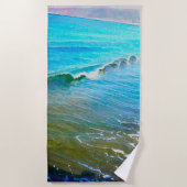 Mystic Sunset  ビーチタオル (正面)