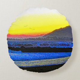 Mystic Sunset  ラウンドクッション