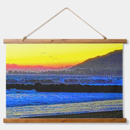 Mystic Sunset  吊り下げ型タペストリー