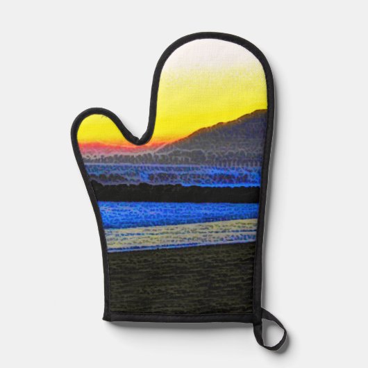 Mystic Sunset 鍋つかみ (正面)