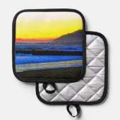 Mystic Sunset  鍋敷き (正面/裏面)