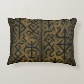 Mystic Symbols & Dark Occult Throw pillows アクセントクッション (裏面)