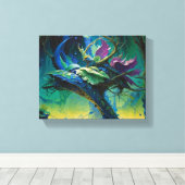 Mystic twist キャンバスプリント (インサイチュ (ウッドフロア))