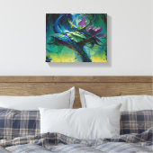 Mystic twist キャンバスプリント (インサイチュ (寝室))