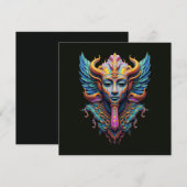 Mystic Winged Deity 招待状 (正面/裏面)