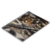 Mystical Alchemy Moon Phases Notebook ノートブック (左側)