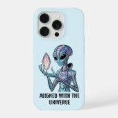 Mystical Alien Phone Case iPhoneケース (裏面)