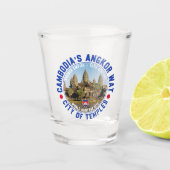 Mystical Angkor Temples – Cambodia ショットグラス (正面)