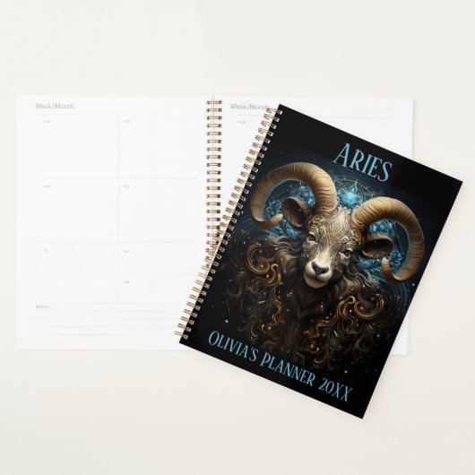 Mystical Aries Zodiac Planner プランナー手帳 (ディスプレー)