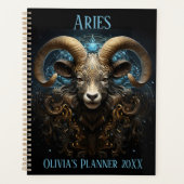 Mystical Aries Zodiac Planner プランナー手帳 (正面)