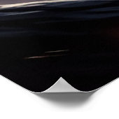 Mystical Black Panther with Glowing Patterns ポスター (角)