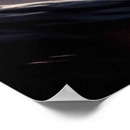 Mystical Black Panther with Glowing Patterns ポスター (角)