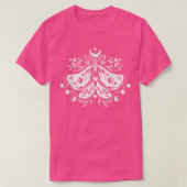 Mystical Boho Moth Celestial 122 Tシャツ (デザイン正面)