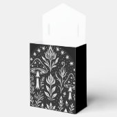 Mystical Boho Mushroom Design – Botanical Folk Art フェイバーボックス (オープン)