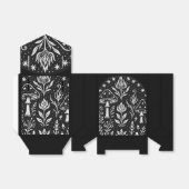 Mystical Boho Mushroom Design – Botanical Folk Art フェイバーボックス (折り畳みなし)