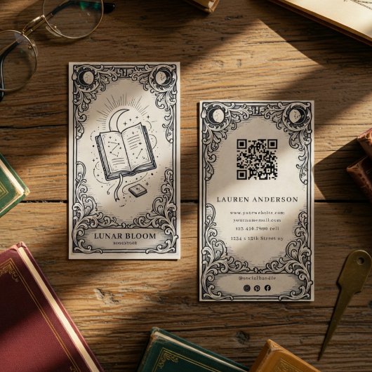 Mystical Bookstore | Vintage Mystical Bookstore  名刺