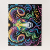 Mystical Capricorn Zodiac Sign ジグソーパズル (縦)