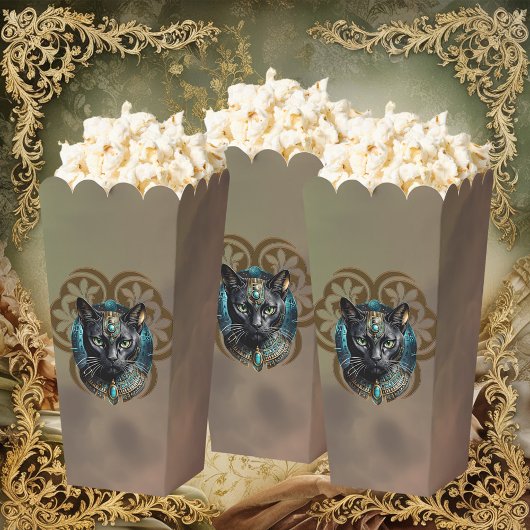 Mystical cat of Egypt, black as night,  フェイバーボックス