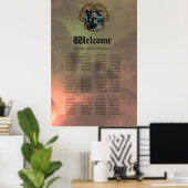 Mystical cat of Egypt, black as night ポスター (ホームオフィス)