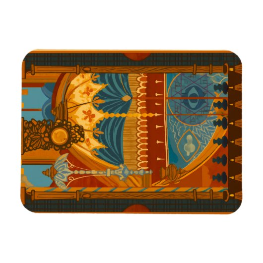 Mystical Ceiling Print from Brighton’s Music Room マグネット (横)