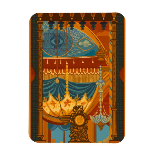 Mystical Ceiling Print from Brighton’s Music Room マグネット (縦)
