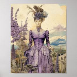 Mystical Celestial Art Poster | Boho Witchy ポスター