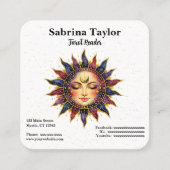 Mystical celestial design  スクエア名刺 (正面)