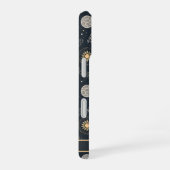 Mystical Celestial Moon Pattern Custom Name iPhone 16ケース (右側面)