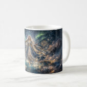 Mystical Celestial Sorceress Mug – Golden Fantasy  コーヒーマグカップ (正面右)