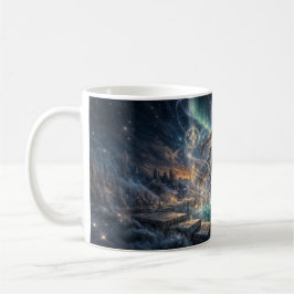 Mystical Celestial Sorceress Mug – Golden Fantasy  コーヒーマグカップ